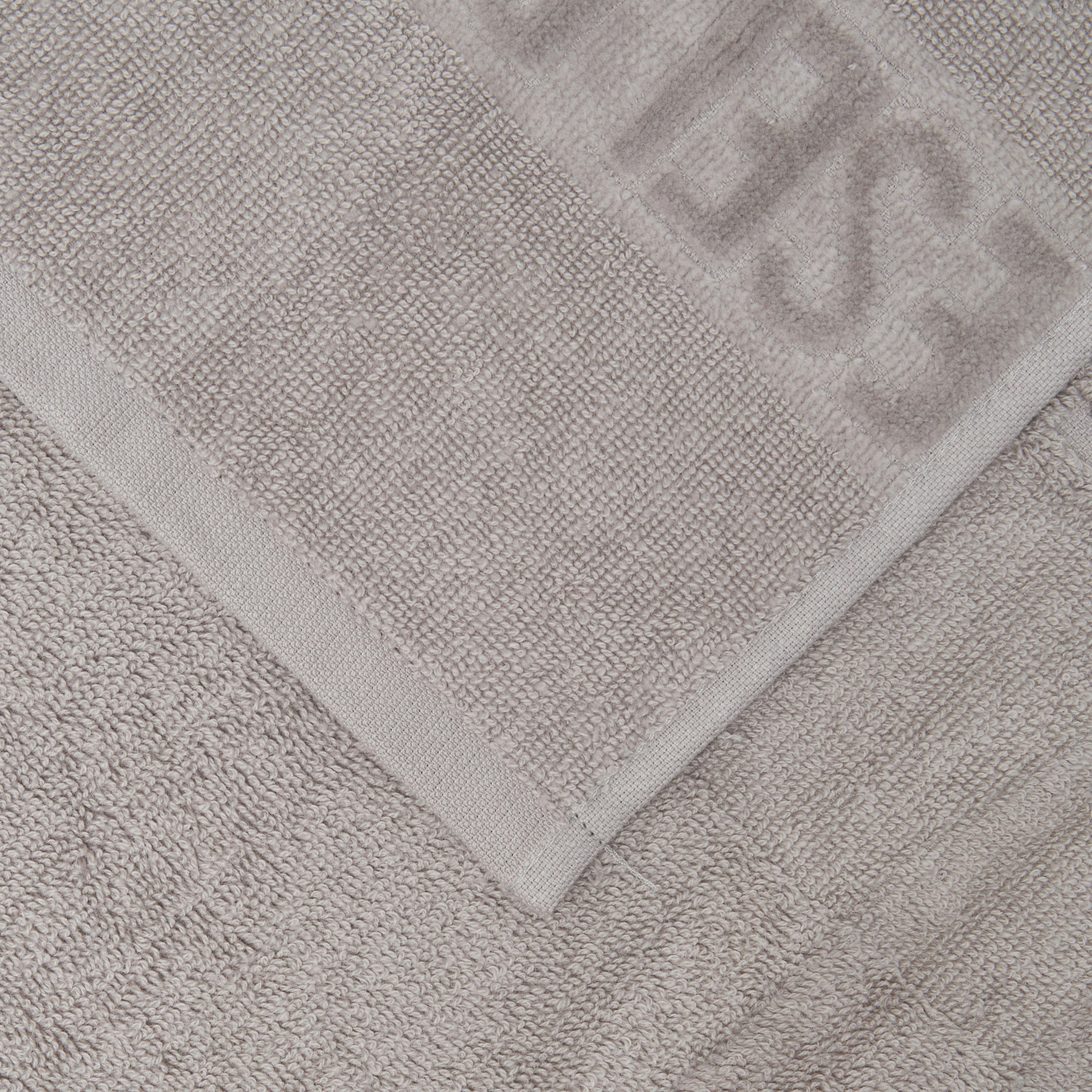 RUČNÍK DO KOUPELNY, 100/150 cm, šedá - šedá, Basics, textil (100/150cm) - Diesel
