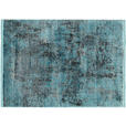 WEBTEPPICH 80/150 cm  - Blau, Design, Textil (80/150cm) - Dieter Knoll