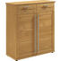 SCHUHSCHRANK 87/104/38 cm - Chromfarben/Eichefarben, LIFESTYLE, Holz/Holzwerkstoff (87/104/38cm) - Novel SCHUHSCHRANK 87/104/38 cm - Chromfarben/Eichefarben, LIFESTYLE, Holz/Holzwerkstoff (87/104/38cm) - Novel