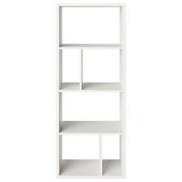 REGAL Weiß  - Weiß, Basics, Holzwerkstoff (58/147/34cm) - MID.YOU