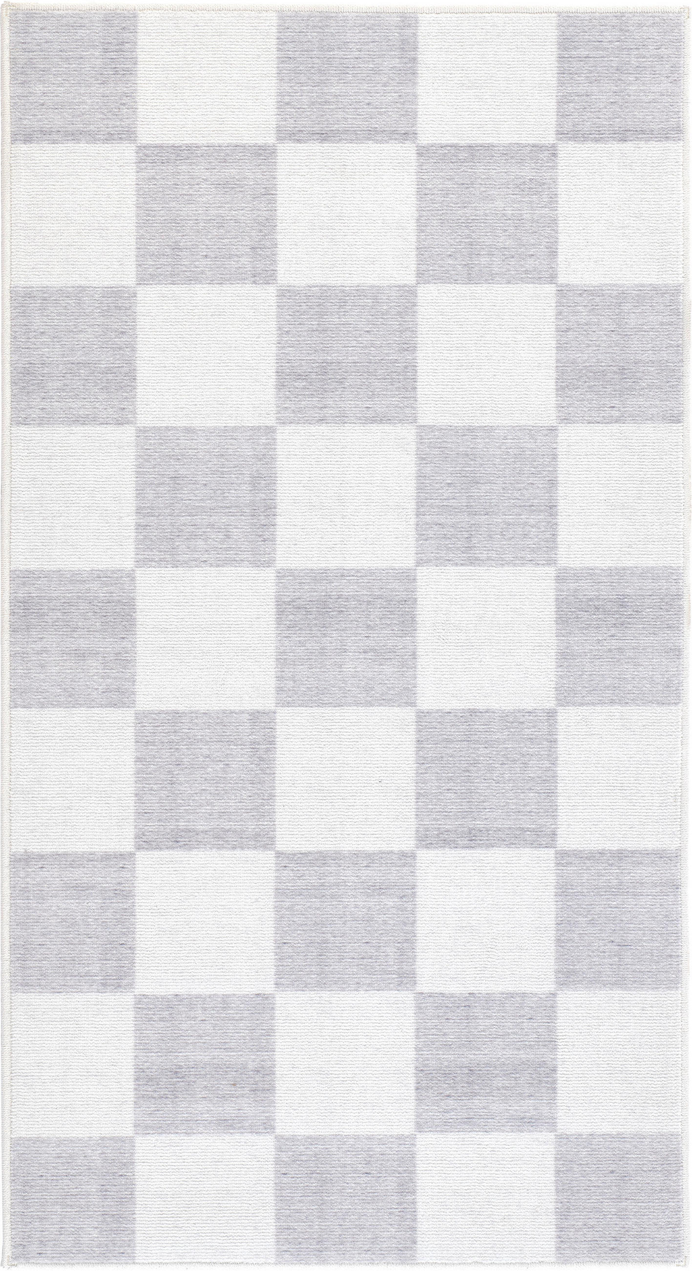 TUFTTEPPICH 80/150 cm MESIO JACK, waschbar Hellgrau, Grauweiß rechteckig  - Hellgrau/Grauweiß, Design, Kunststoff/Textil (80/150cm) - Lindorug