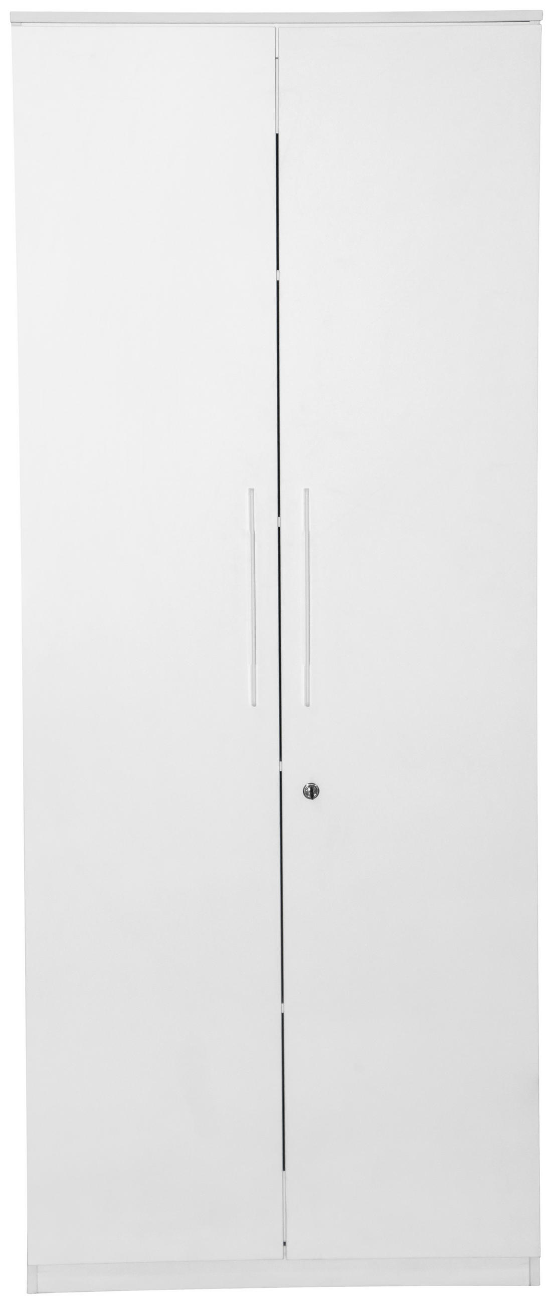 AKTENSCHRANK Weiß  - Weiß, MODERN, Holzwerkstoff (80/197/40cm) - Venda