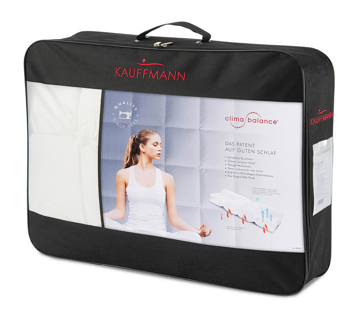 DAUNENDECKE  Climabalance First Class  240/220 cm   - Weiß, Basics, Textil (240/220cm)