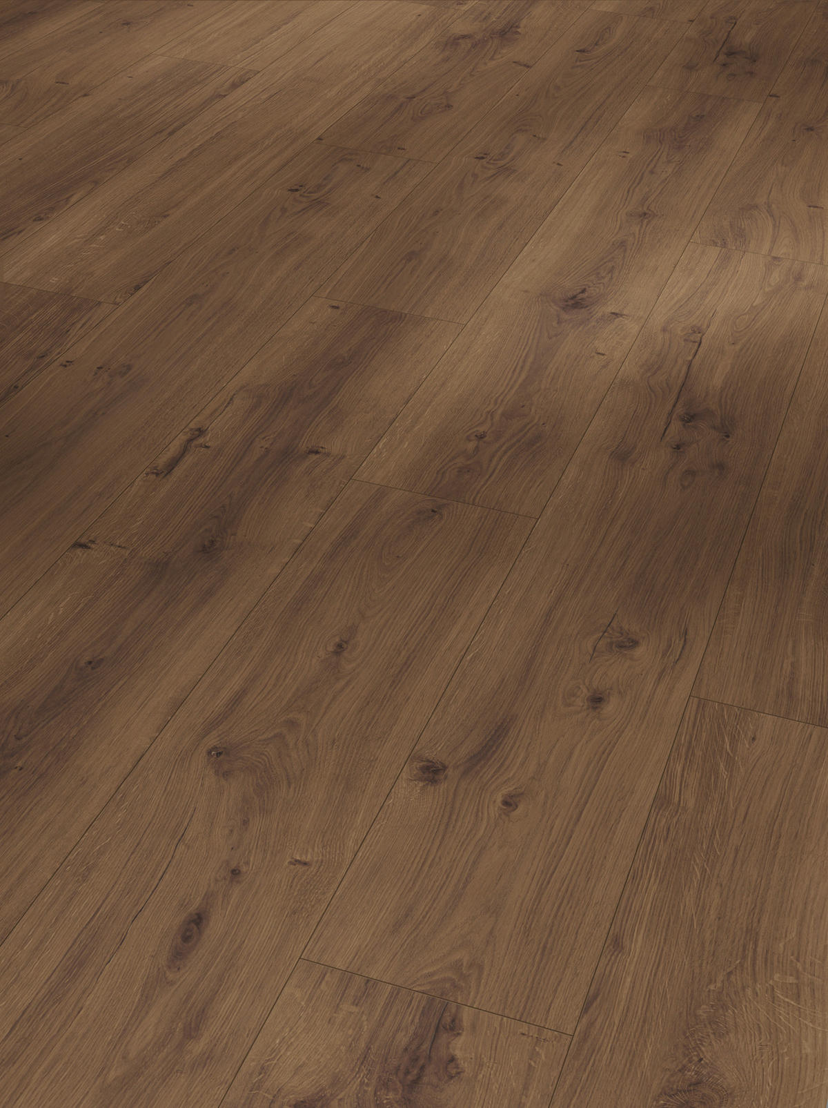 DESIGNBODEN MODULAR ONE 1730773  per  m² - Eichefarben/Dunkelbraun, Basics, Holz/Kunststoff (128,5/19,4/0,8cm) - Parador