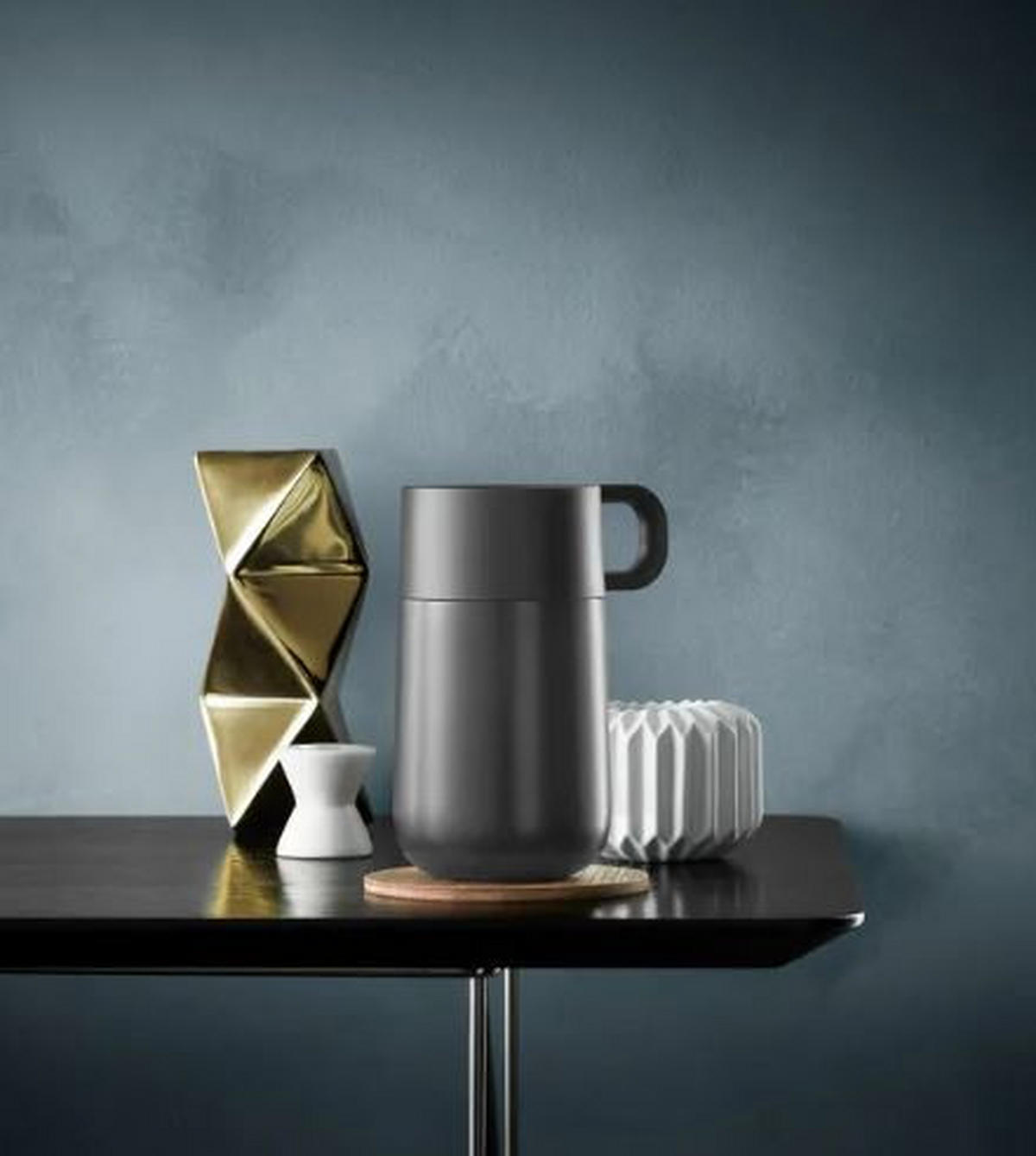 THERMOBECHER Travel Mug 300 l  - Anthrazit, Design, Kunststoff/Metall (300ml) - WMF