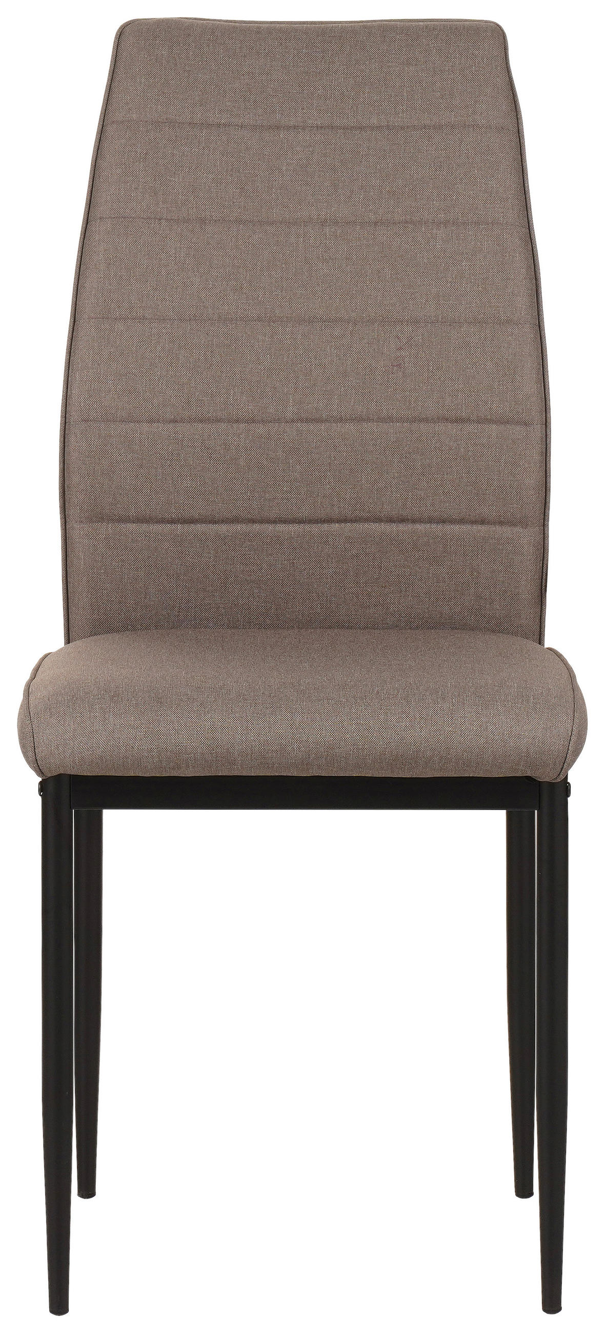 ŽIDLE, šedohnědá - černá/šedohnědá, Moderní, kov/textil (43,5/96/58cm) - Carryhome