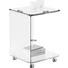 BEISTELLTISCH quadratisch Klar - Klar, Design, Glas/Kunststoff (45/60/45cm) BEISTELLTISCH quadratisch Klar - Klar, Design, Glas/Kunststoff (45/60/45cm)