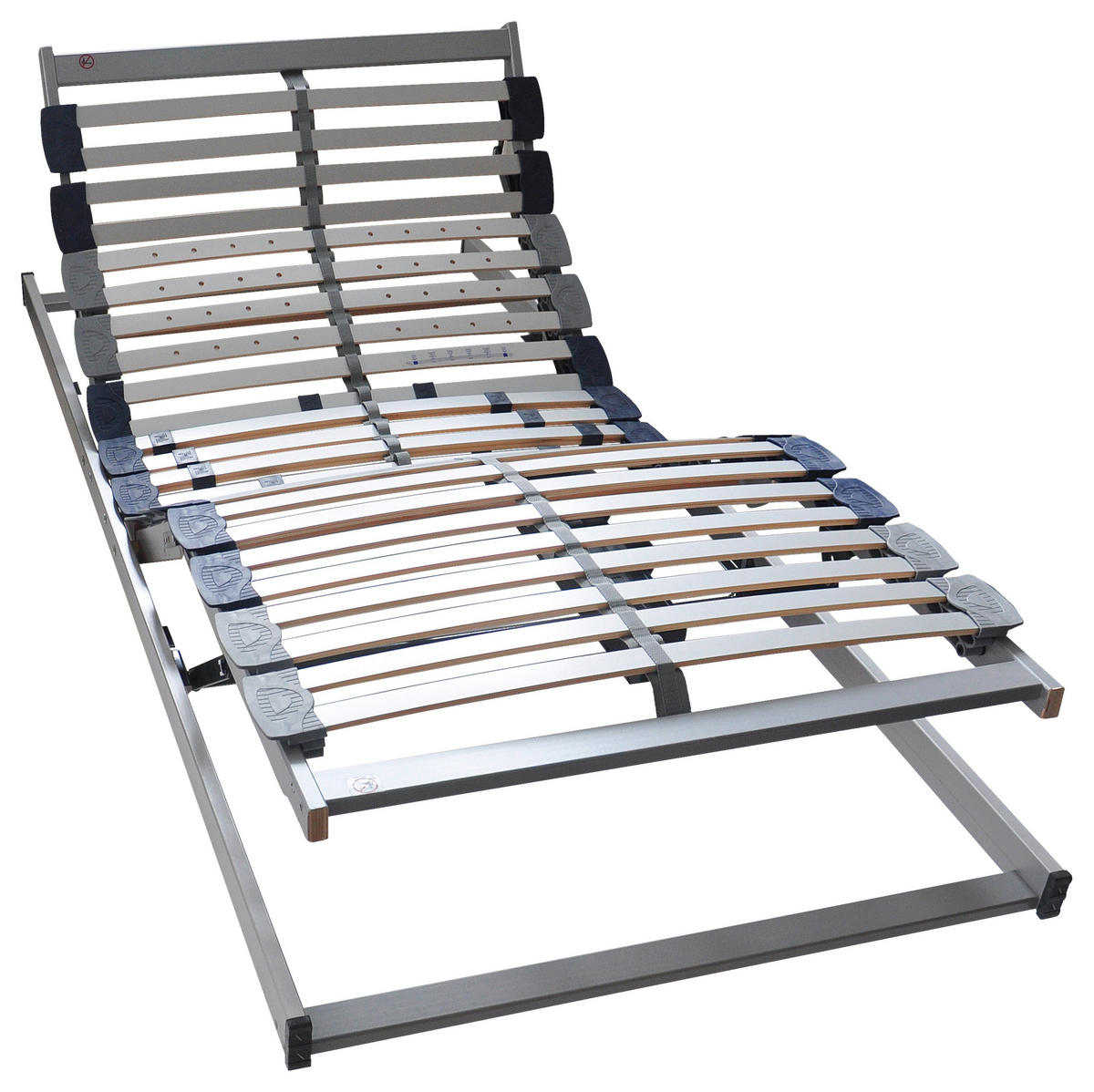 ELEKTRICKÝ POLOHOVATEĽNÝ ROŠT,  (pre rám) 90/200 cm - svetlosivá, Basics, drevo (90/200cm) - Dieter Knoll