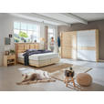 BOXSPRINGBETT 180/200 cm  in Zirbelkieferfarben, Beige  - Zirbelkieferfarben/Beige, Natur, Holz/Textil (180/200cm) - Valnatura