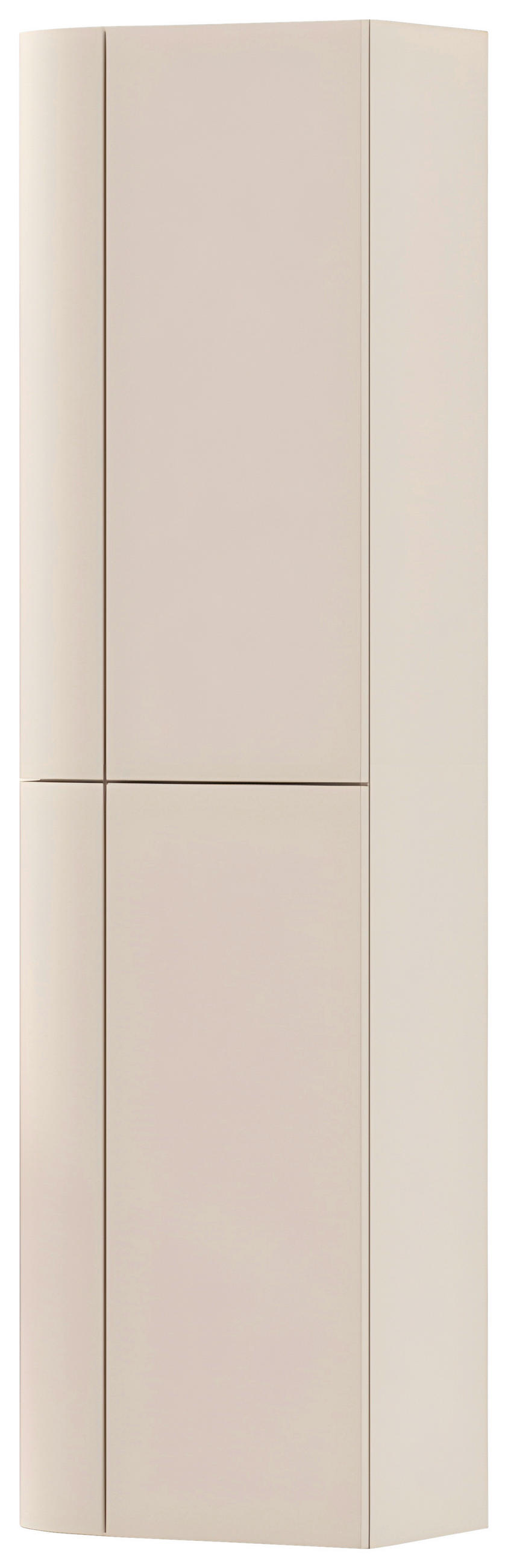 HOCHSCHRANK 45/160/30 cm  - Kaschmir, KONVENTIONELL, Glas/Holzwerkstoff (45/160/30cm) - Novel