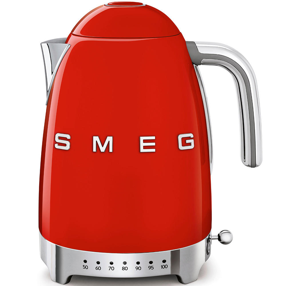 WASSERKOCHER 50's Style 1.7 l  - Rot, Trend, Metall (22.6/27.5/17.1cm) - SMEG