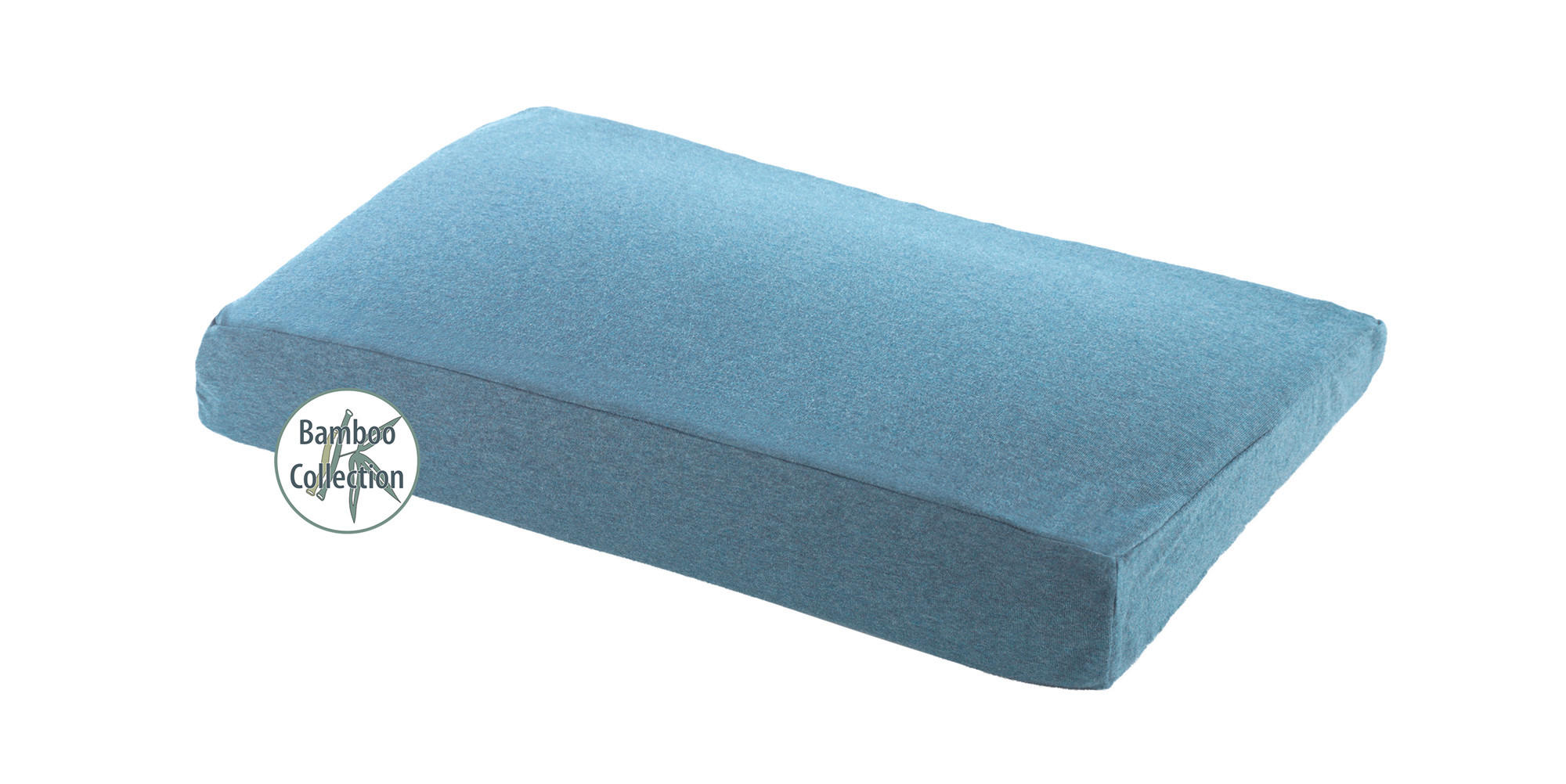 KINDERKISSEN 50/7/32 cm  - Blau/Weiß, Basics, Textil (50/7/32cm) - Theraline