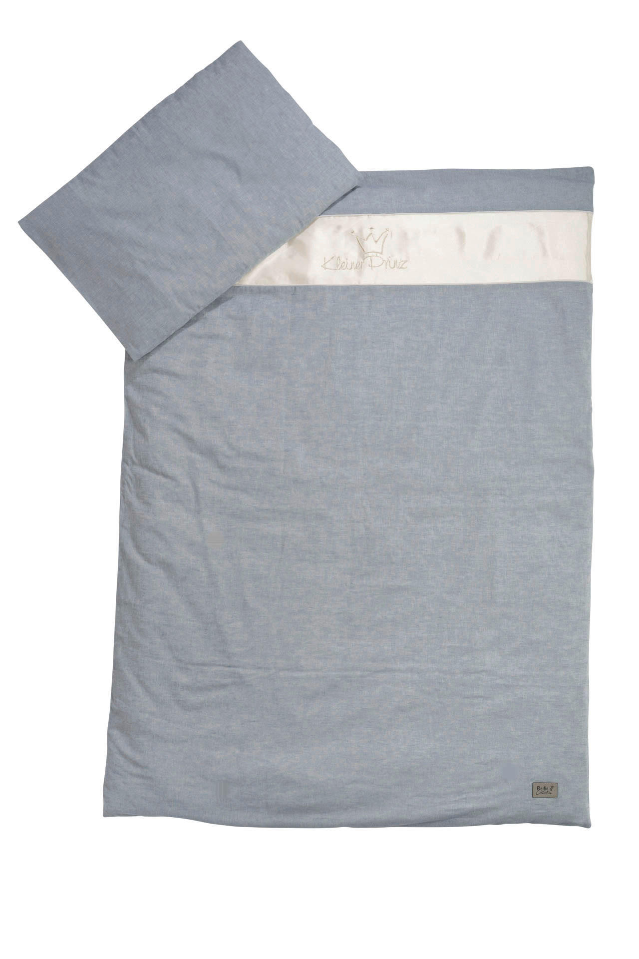 BABYBETTWÄSCHE 100/135 cm  - Blau, Basics, Textil (100/135cm) - Bebe's Collection