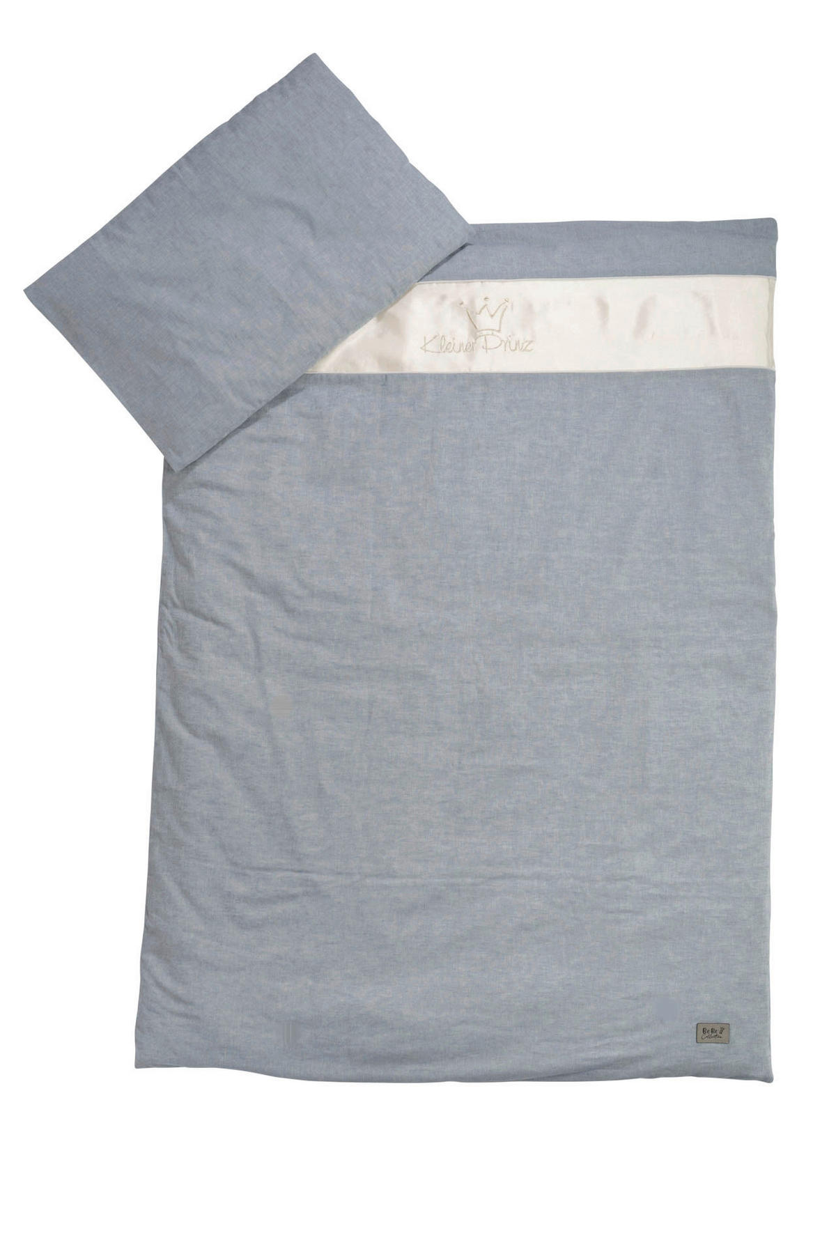 BABYBETTWÄSCHE 100/135 cm  - Blau, Basics, Textil (100/135cm) - Bebe's Collection