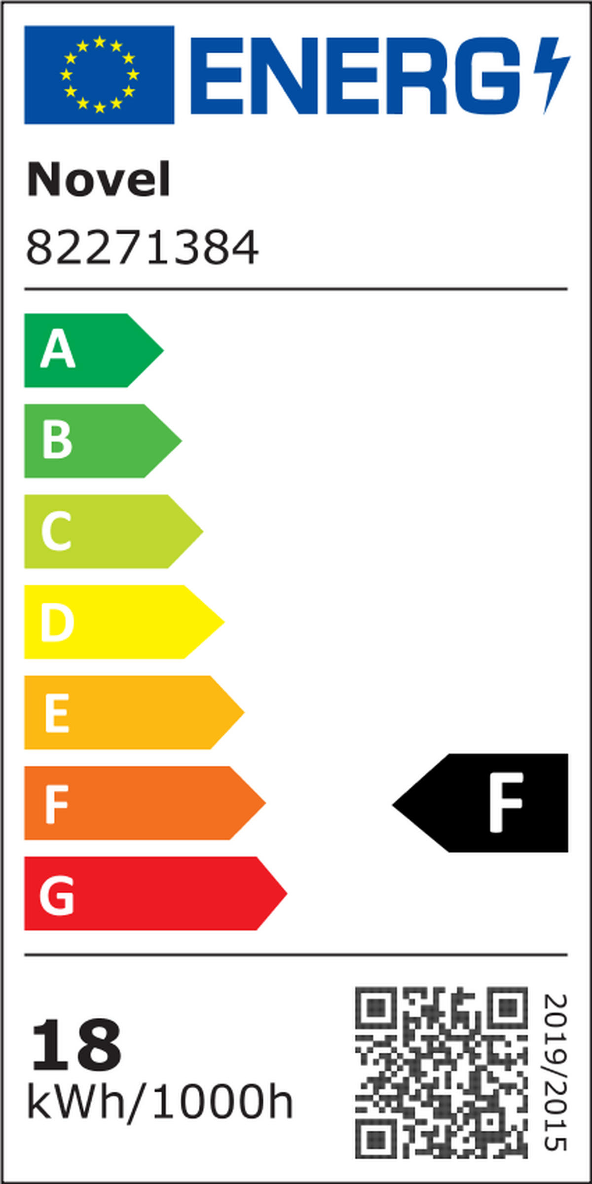 LED SZALAG 500 cm  - fehér, Basics, műanyag (500cm) - Novel