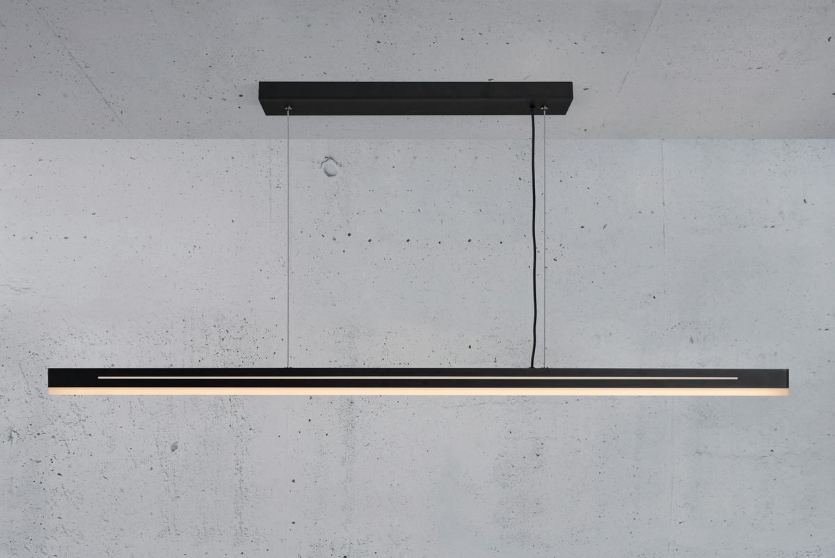 HÄNGELEUCHTE 115/3,2/4,2 cm  - Schwarz, Design, Metall (115/3,2/4,2cm) - Nordlux