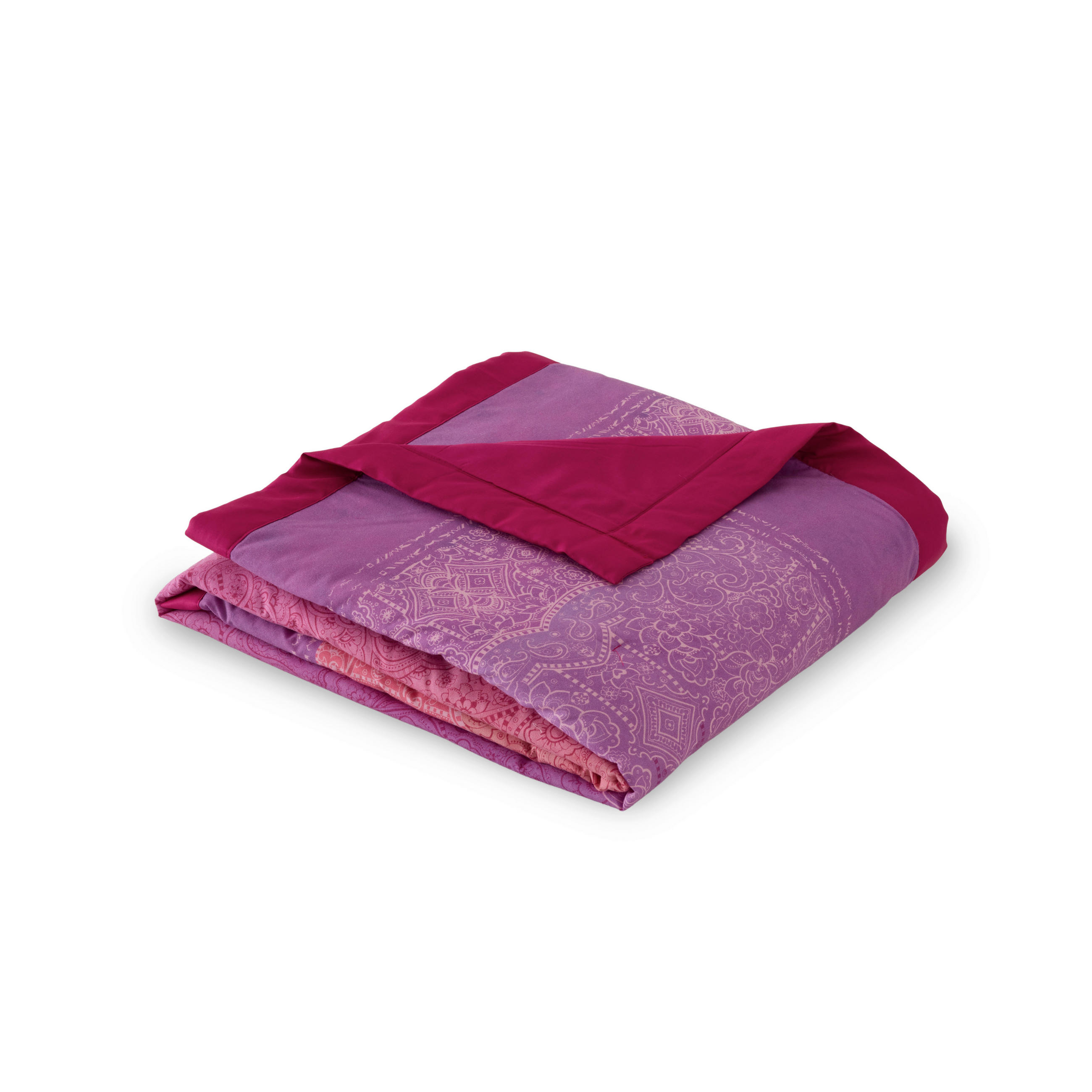 PLED   135/190 cm       pink  - pink, Basics, tekstil (135/190cm) - Bassetti