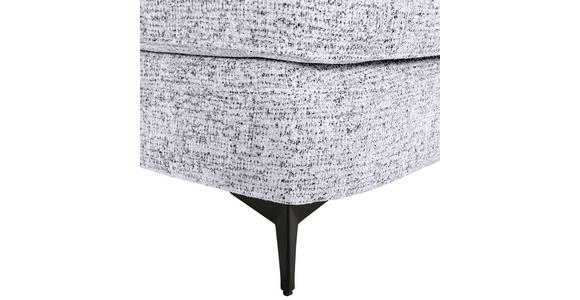XXL-SESSEL - Hellgrau/Schwarz, ROMANTIK / LANDHAUS, Textil/Metall (125/102/137cm) - Landscape