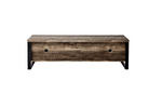 TV-ELEMENT Eichefarben  - Eichefarben/Schwarz, Design, Metall (152,4/45/39,5cm)