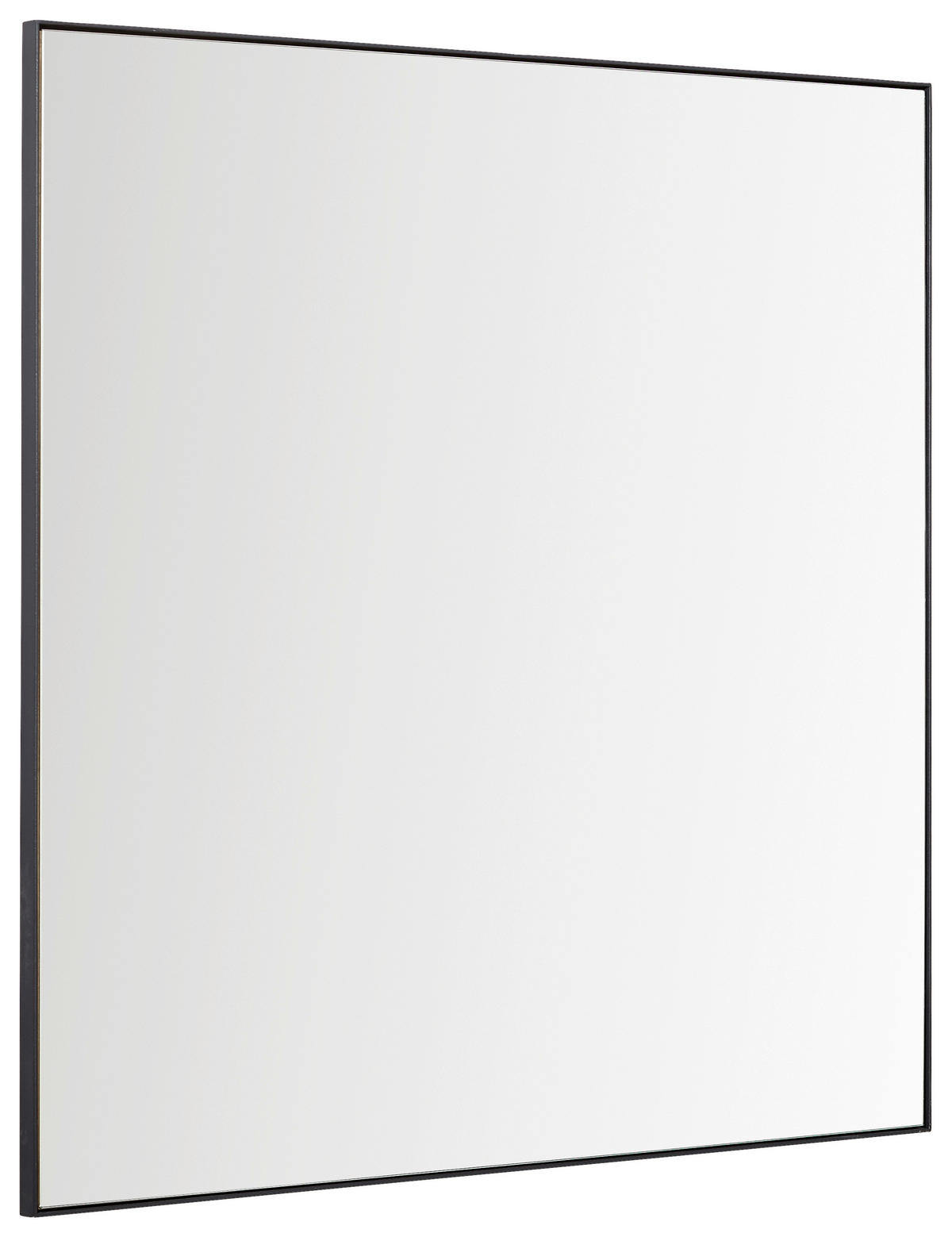 WANDSPIEGEL 85/85/3,7 cm    in  - Anthrazit, Natur, Glas/Metall (85/85/3,7cm) - Linea Natura