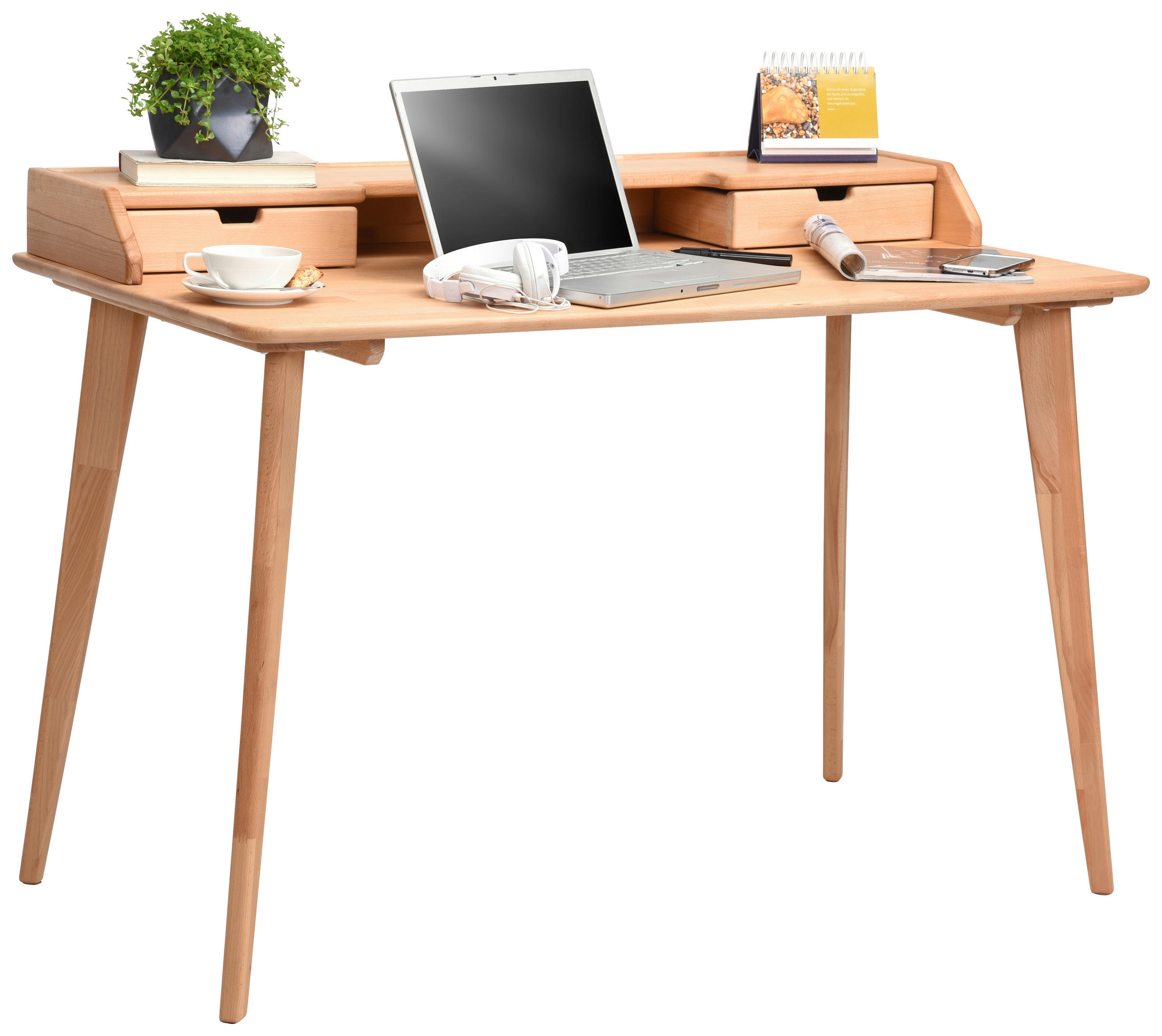 PSACÍ STŮL, jádrový buk, 120/65/84,50 cm - jádrový buk/barvy buku, Konvenční, dřevo (120/65/84,50cm) - Linea Natura