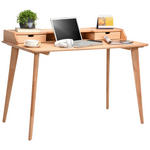 SCHREIBTISCH 120/65/84,50 cm  in Kernbuche  - Buchefarben/Kernbuche, Design, Holz (120/65/84,50cm) - Linea Natura