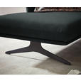 ECKSOFA in Flachgewebe Anthrazit  152/259 cm  - Anthrazit/Schwarz, Design, Textil/Metall (152/259cm) - Dieter Knoll