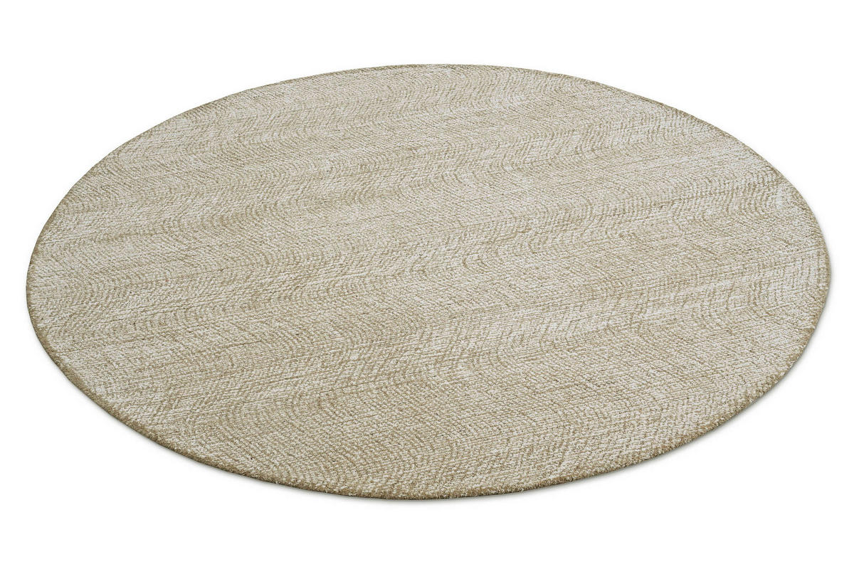 WEBTEPPICH 180 cm Hamptons Thirteen Creme, Beige  - Beige/Creme, Design, Textil (180cm) - WECON HOME