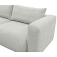 SCHLAFSOFA Flachgewebe Naturfarben  inkl.  - Schwarz/Naturfarben, MODERN, Kunststoff/Textil (248/94/109cm) - Carryhome