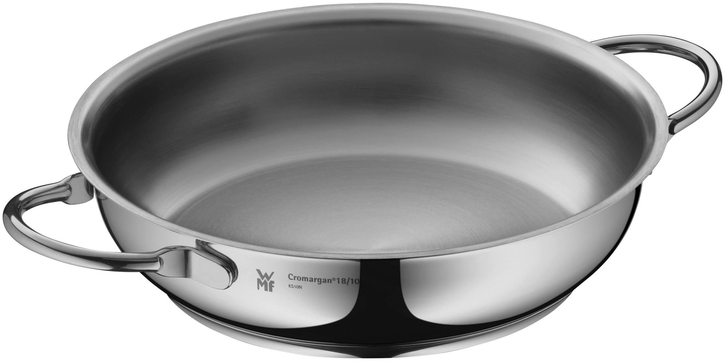 SERVIERPFANNE 20 cm  - Edelstahlfarben, Basics, Metall (20cm) - WMF