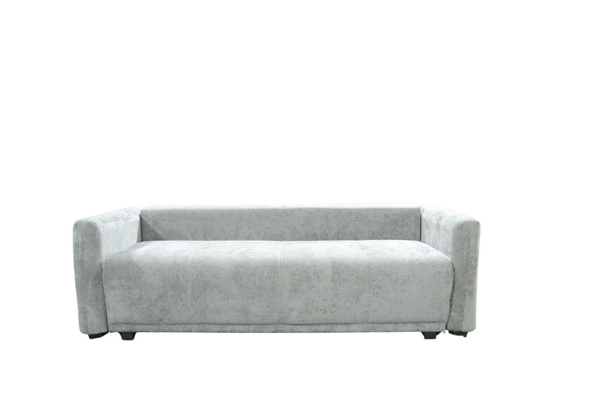 TROSJED NA RAZVLAČENJE drvo, tekstil  siva    - siva/crna, Moderno, drvo/tekstil (235/93/83cm) - Hom`in
