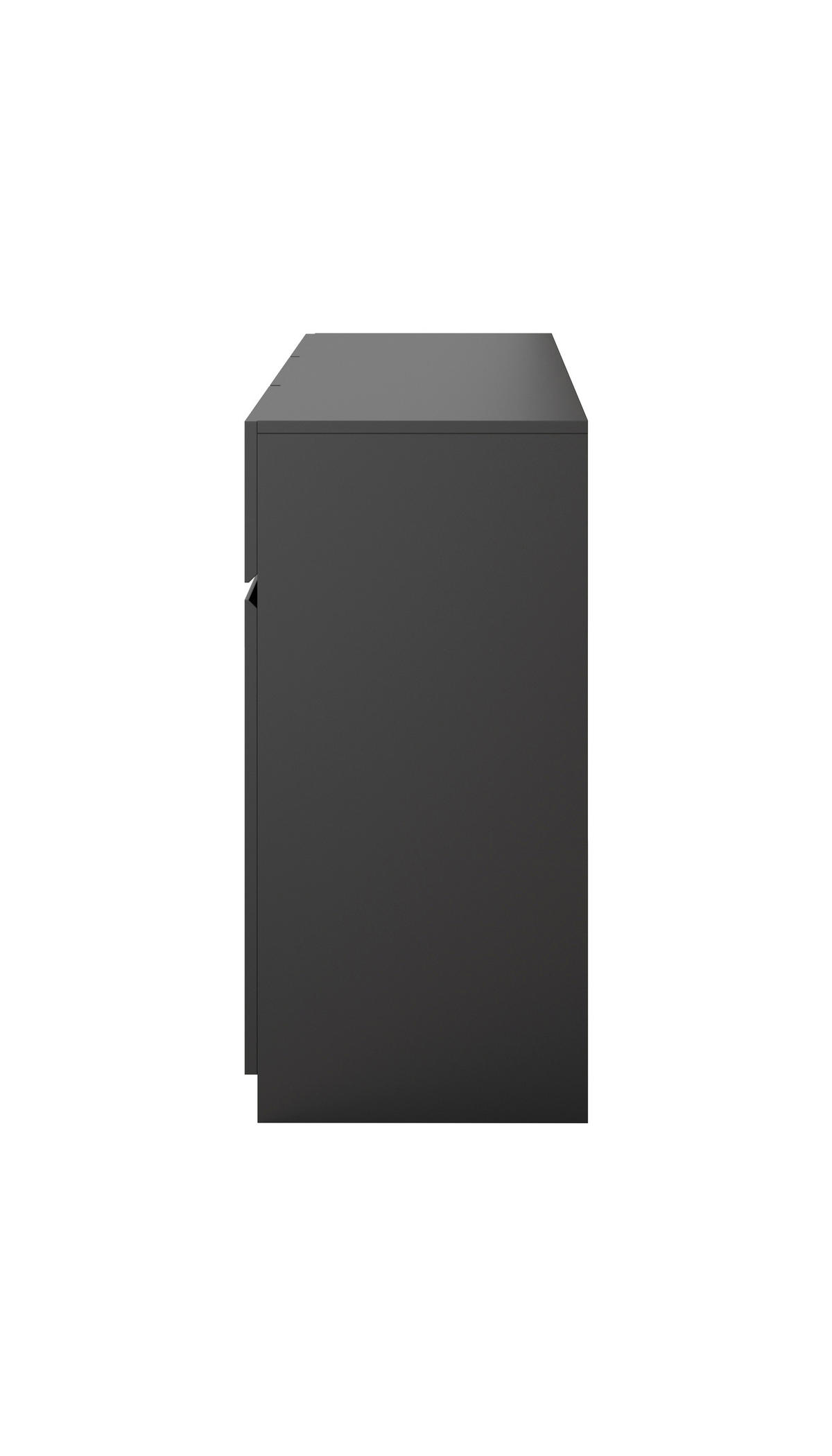 SIDEBOARD Bern 179,9/82,4/40 cm 3 Schublade(n)  - Schwarz, Design, Holzwerkstoff (179,9/82,4/40cm) - MID.YOU