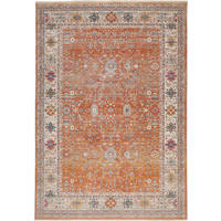 VINTAGE-TEPPICH 200/285 cm Multicolor, Orange  - Multicolor/Orange, LIFESTYLE, Textil (200/285cm) - Novel