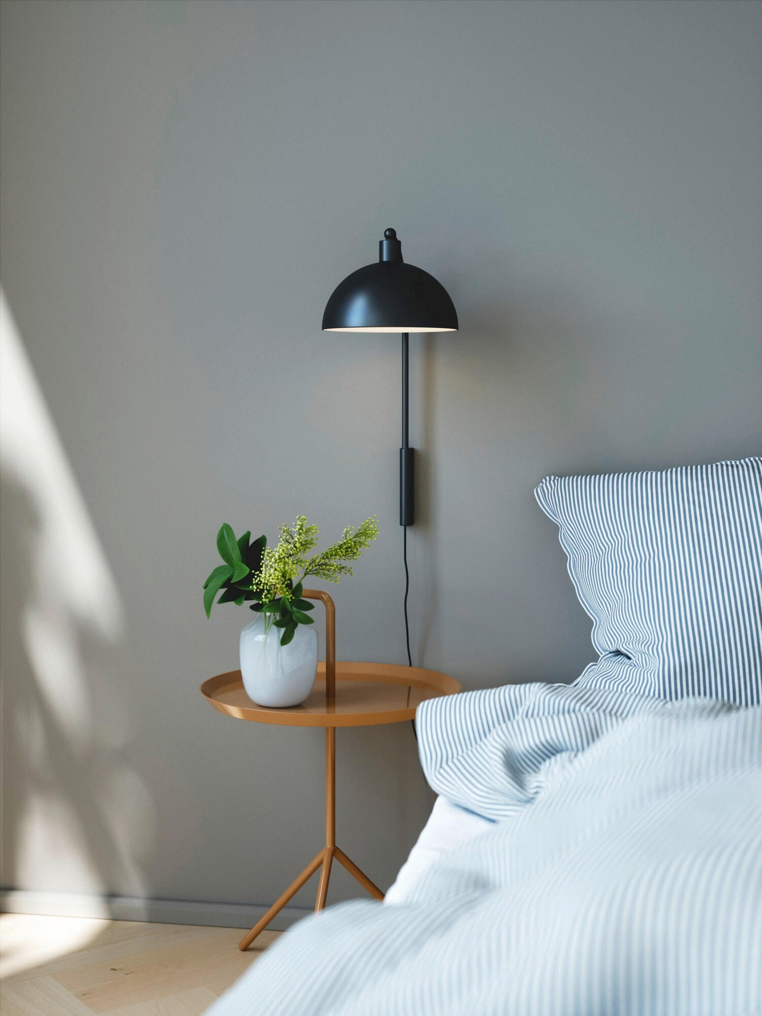 WANDLEUCHTE 26/43 cm   - Schwarz, KONVENTIONELL, Metall (26/43cm) - Nordlux