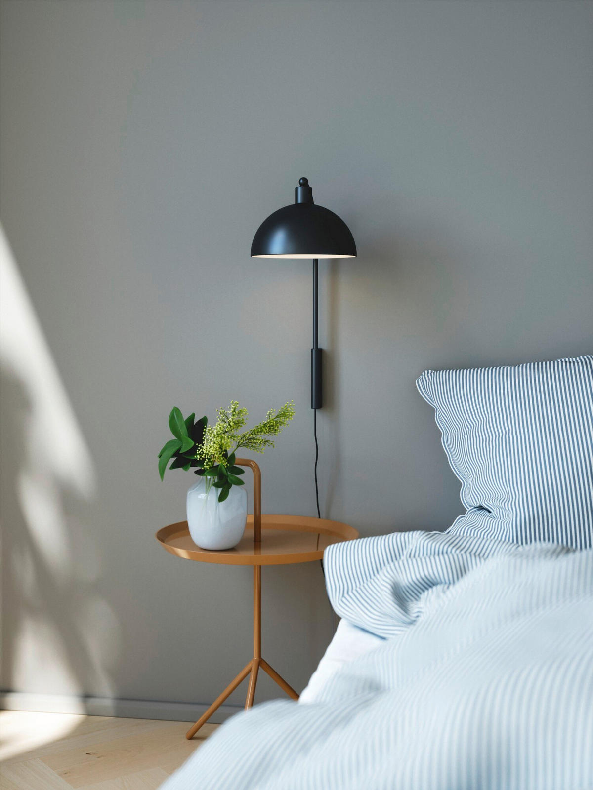 WANDLEUCHTE 26/43 cm   - Schwarz, KONVENTIONELL, Metall (26/43cm) - Nordlux
