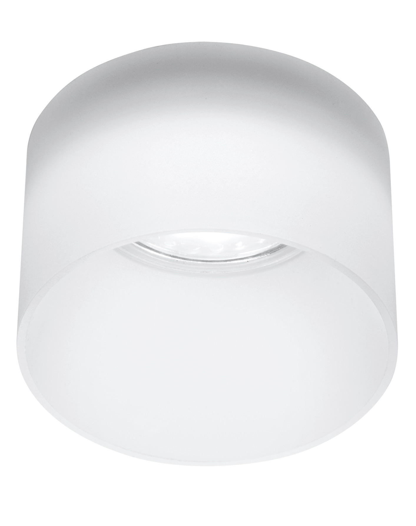 DECKENLEUCHTE 7.8/7.8/5.2 cm   - Weiß, Basics, Metall (7.8/7.8/5.2cm)