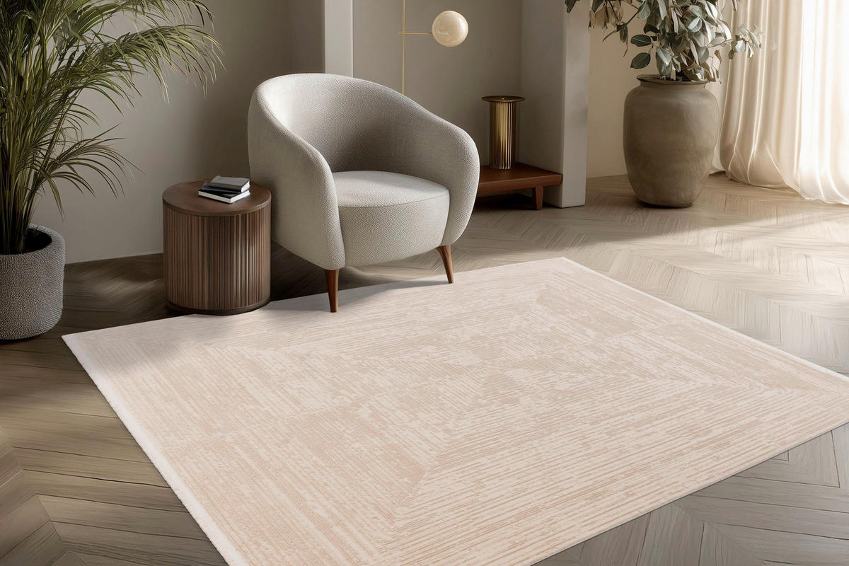 WEBTEPPICH 160/230 cm Verona Beige  - Beige, Design, Textil (160/230cm) - Batucci