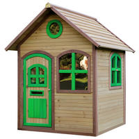 SPIELHAUS 137/175/151 cm SPIELHAUS JULIA  - Braun/Grün, Konventionell, Holz (137/175/151cm)