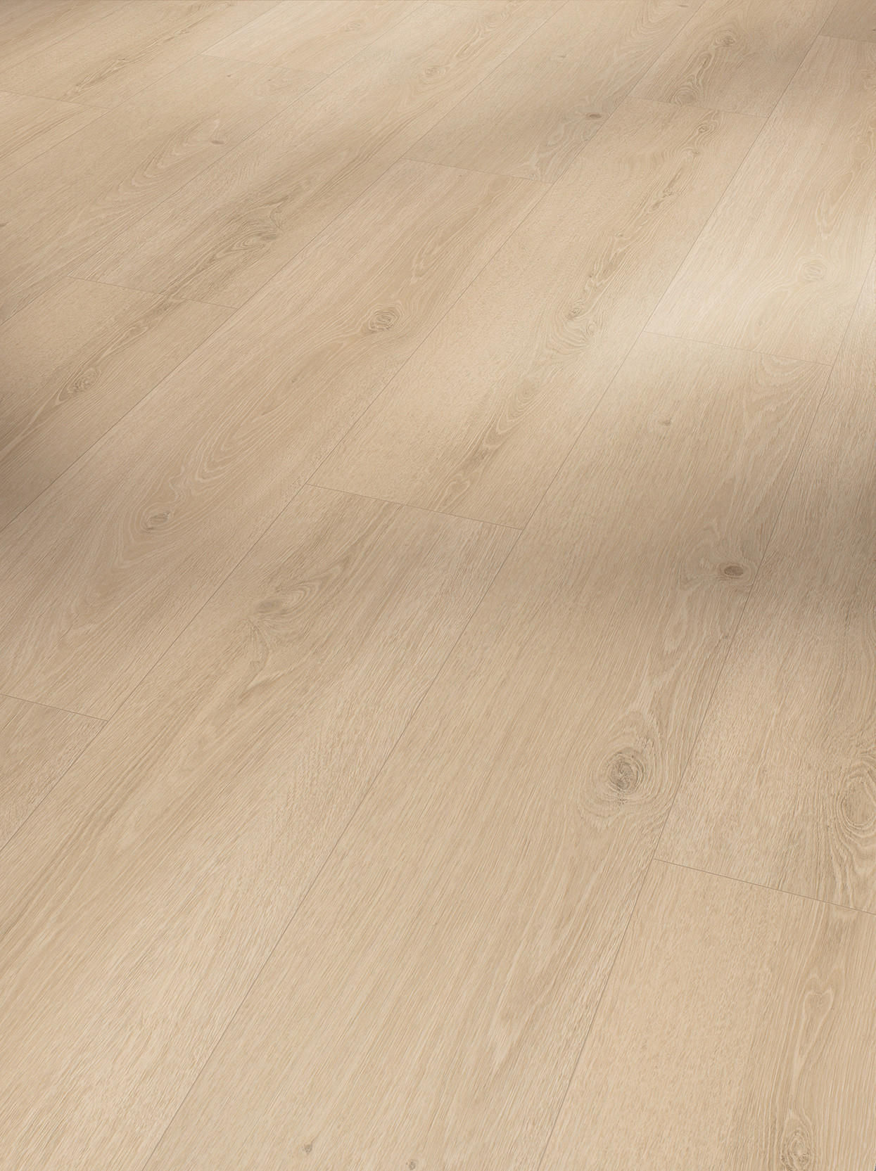 DESIGNBODEN  per  m² - Hellbraun/Eichefarben, Basics, Kunststoff (120,9/22,5/0,53cm) - Parador