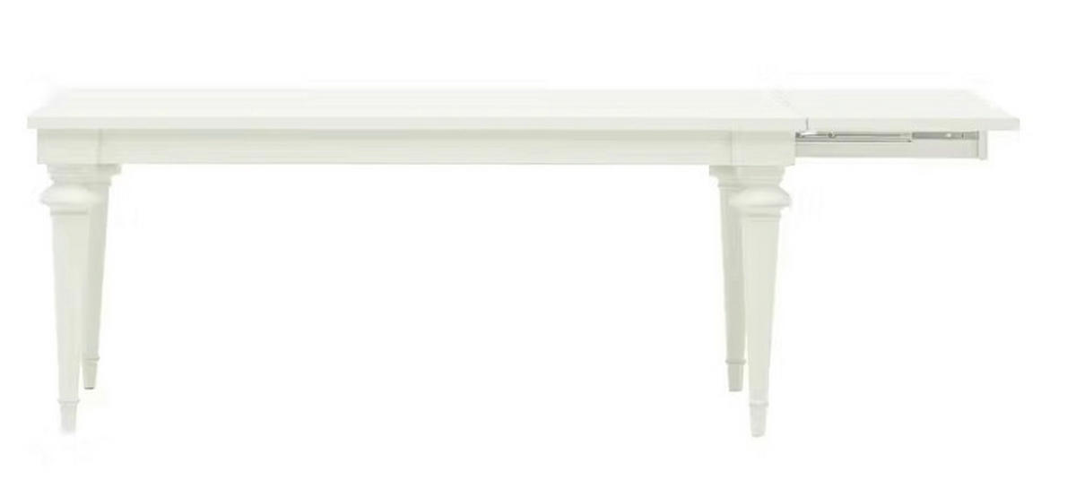 ESSTISCH Weiß rechteckig  ausziehbar  - Weiß, LIFESTYLE, Holz (182-232/76/90cm) - Livetastic