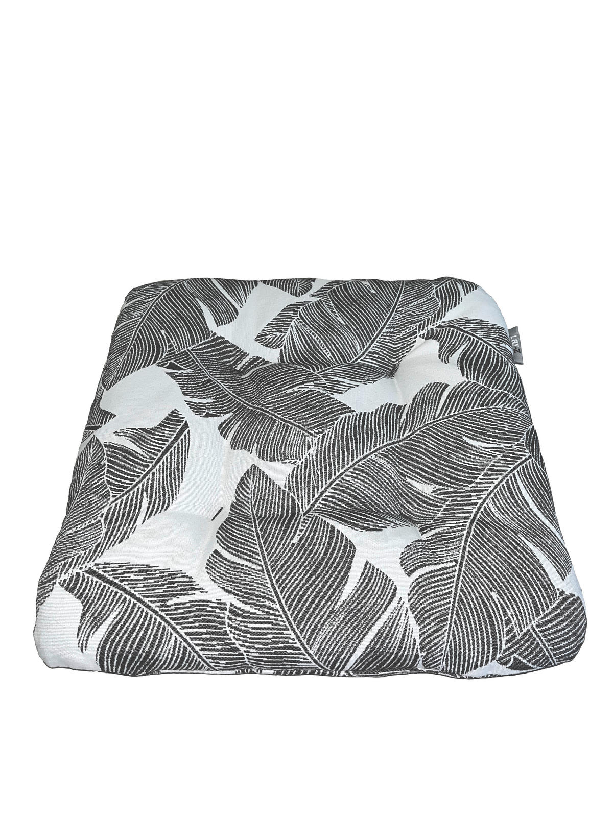 JASTUK ZA STOLICU     - bijela/tamno siva, Moderno, tekstil (38/38cm) - Amatio