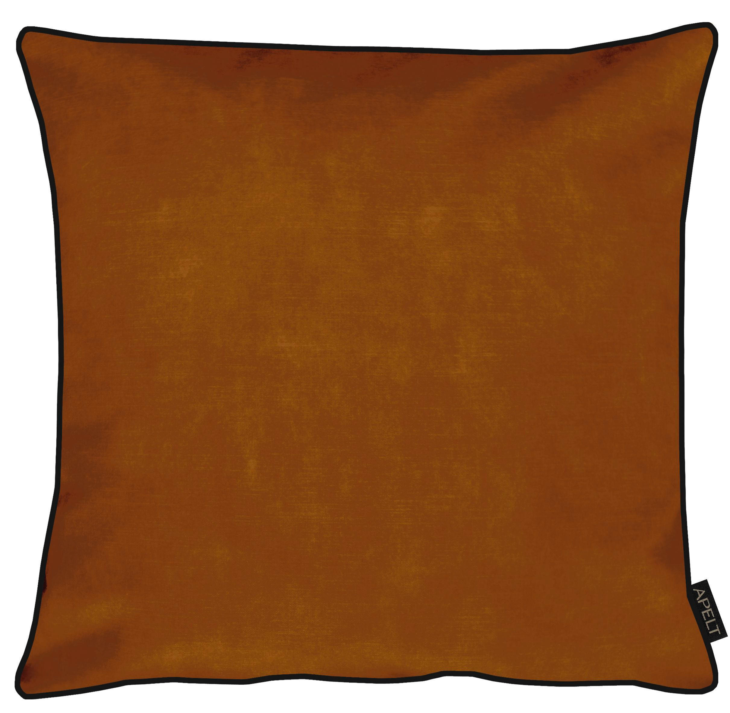 ZIERKISSEN 45/45 cm  - Cognac, Basics, Textil (45/45cm) - Apelt