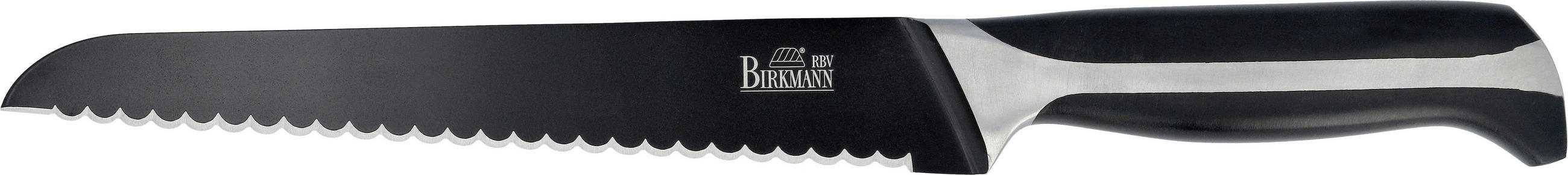 BROTMESSER Laib & Seele Edelstahl  - Schwarz, KONVENTIONELL, Metall (33,4/3,4/2,2cm) - Birkmann
