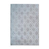 FLACHWEBETEPPICH 120/170 cm Monroe 300 Grau / Blau Blau, Grau  - Blau/Grau, KONVENTIONELL, Kunststoff/Textil (120/170cm)