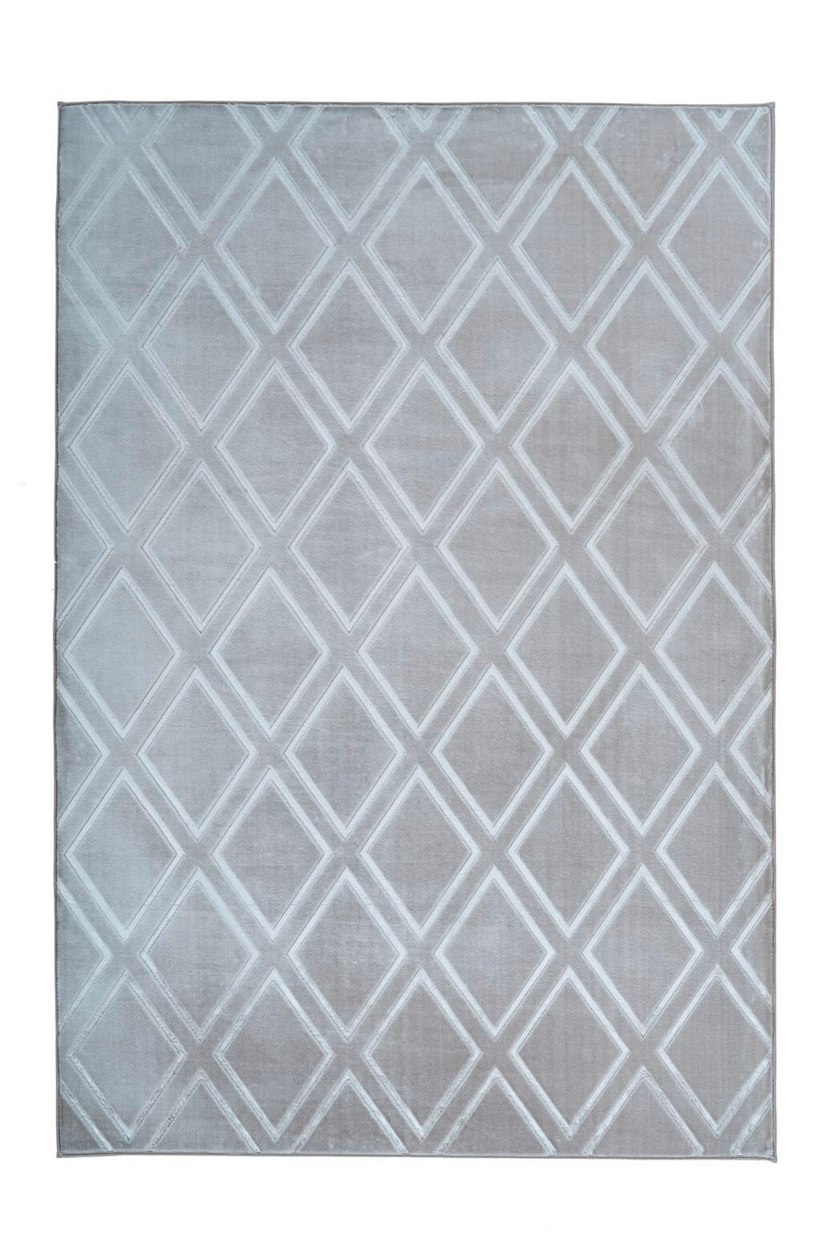 FLACHWEBETEPPICH 160/230 cm Monroe 300 Grau / Blau Blau, Grau  - Blau/Grau, KONVENTIONELL, Kunststoff/Textil (160/230cm)