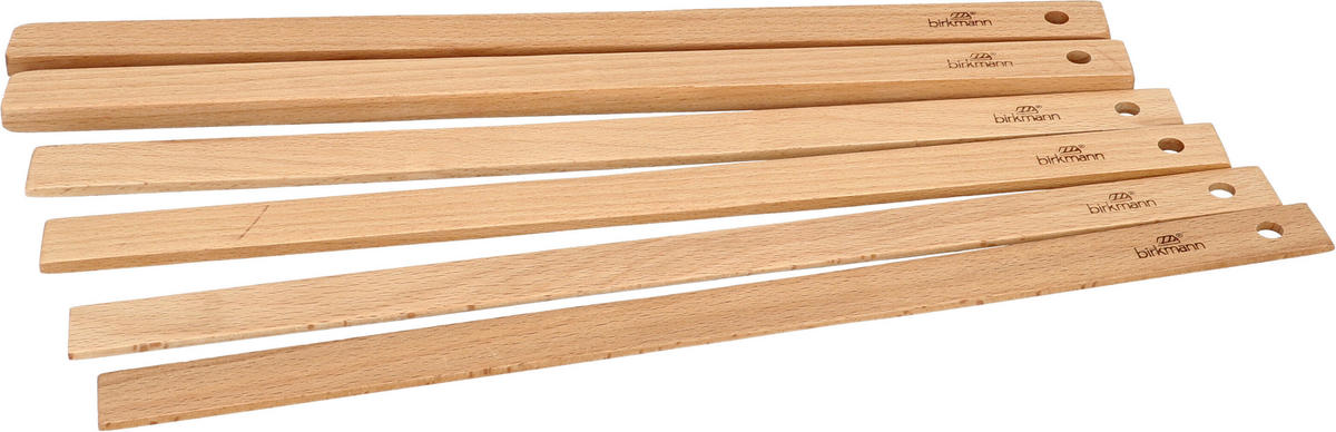 BACKSET - Silberfarben/Buchefarben, KONVENTIONELL, Holz/Kunststoff - Birkmann