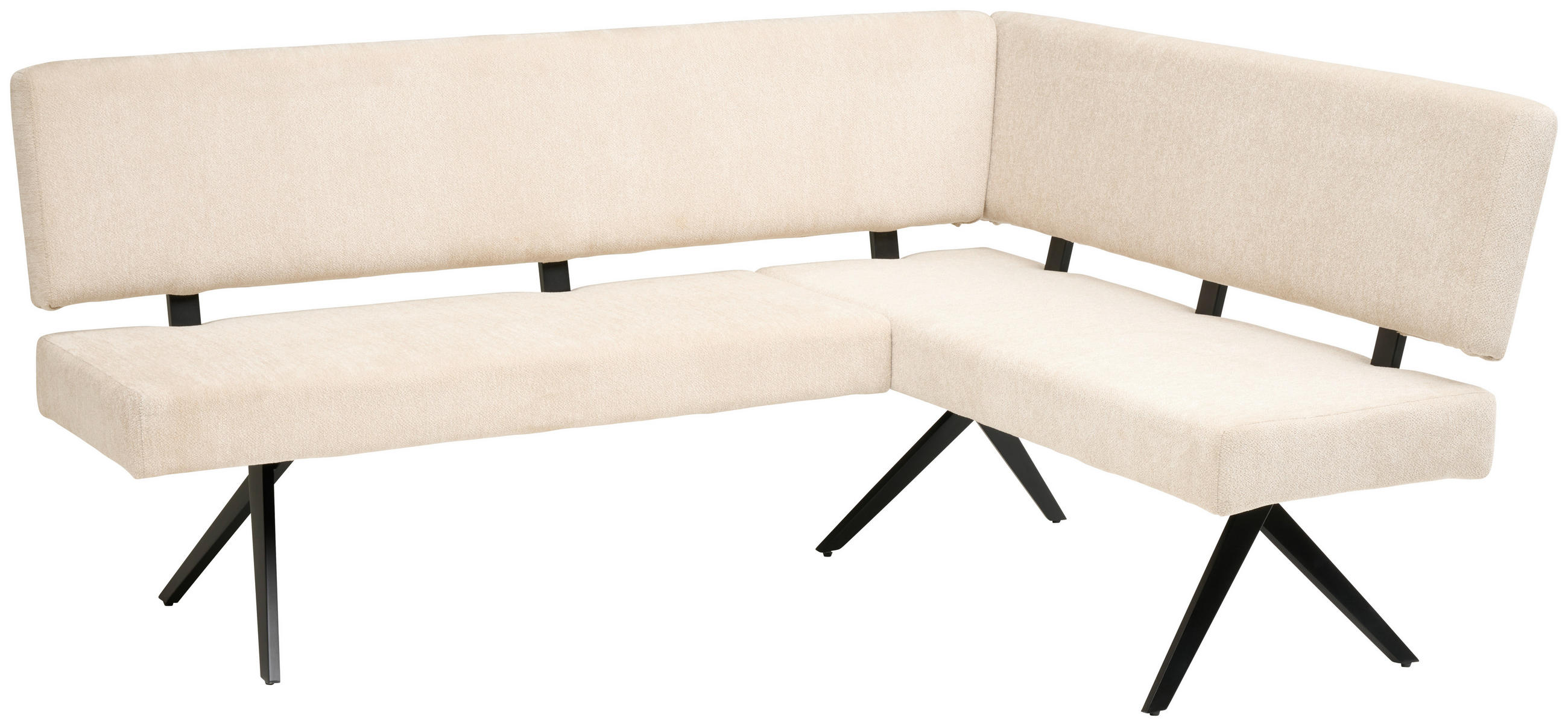 Livetastic Eckbank Beige 190x150 cm
