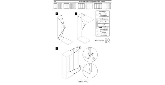 DREHTÜRENSCHRANK  in Taupe, Eichefarben  - Taupe/Eichefarben, KONVENTIONELL, Holz/Holzwerkstoff (250/229/59cm) - Dieter Knoll