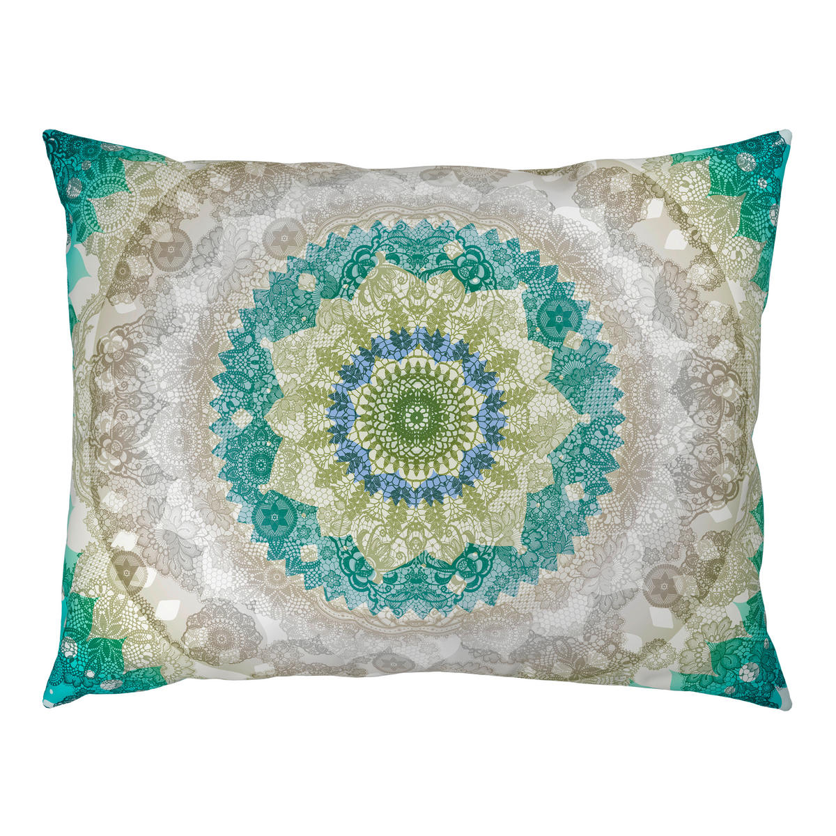 OBOJESTRANSKA POSTELJNINA 140/200 cm saten modra  - modra, tekstil (140/200cm) - Novel