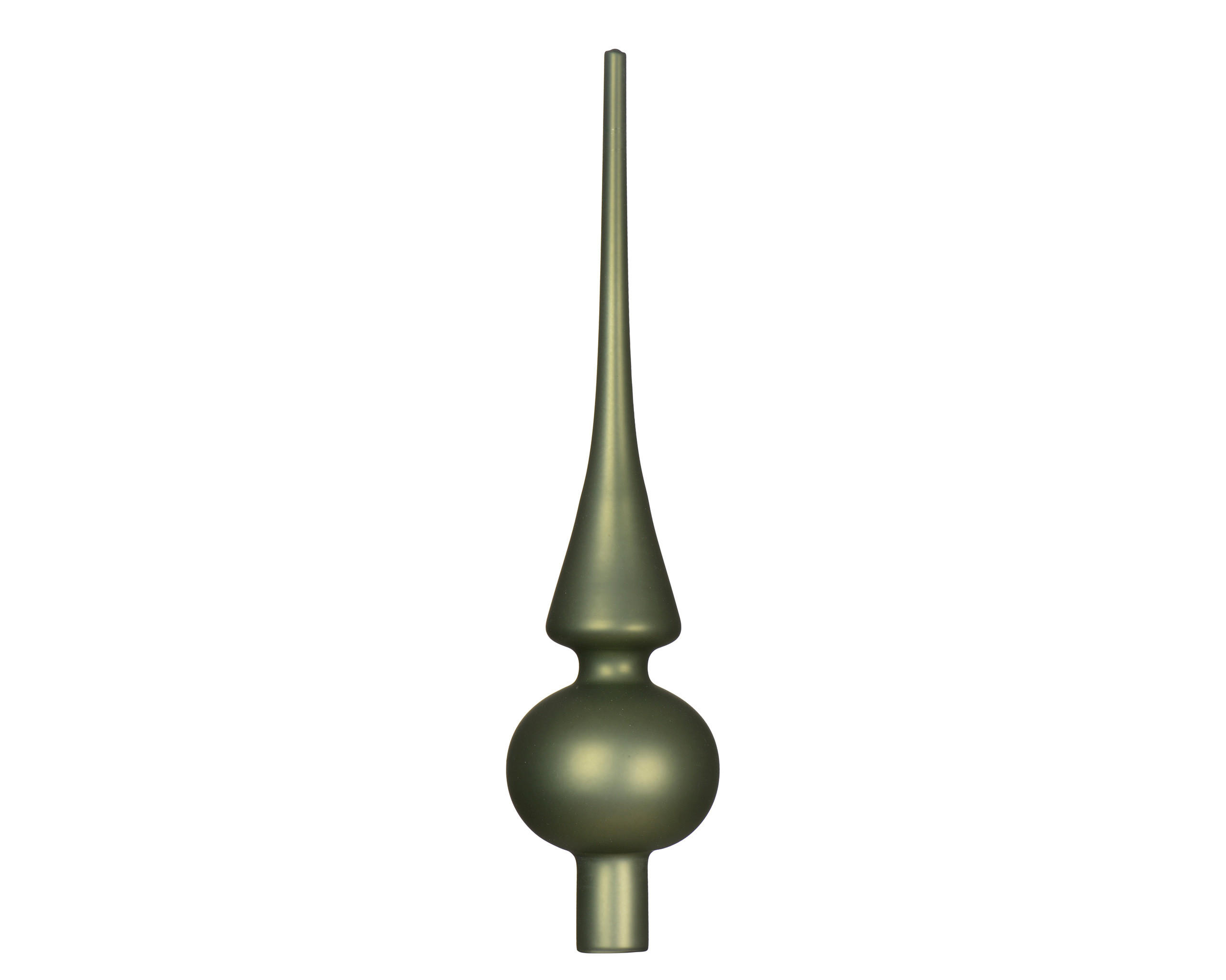 CHRISTBAUMSPITZE  - KONVENTIONELL, Glas (6,00/6,00/26,00cm)